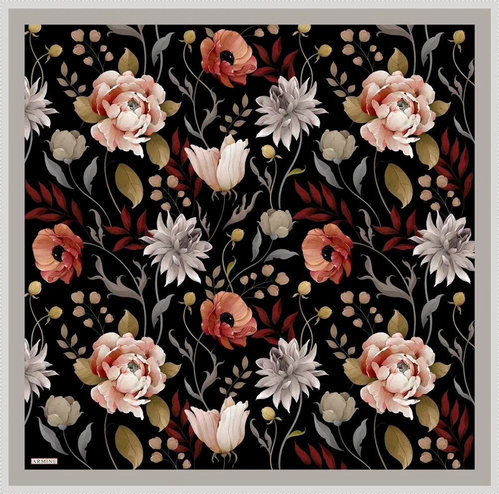 Armine Jardin Fleur Silk Scarf No. 6