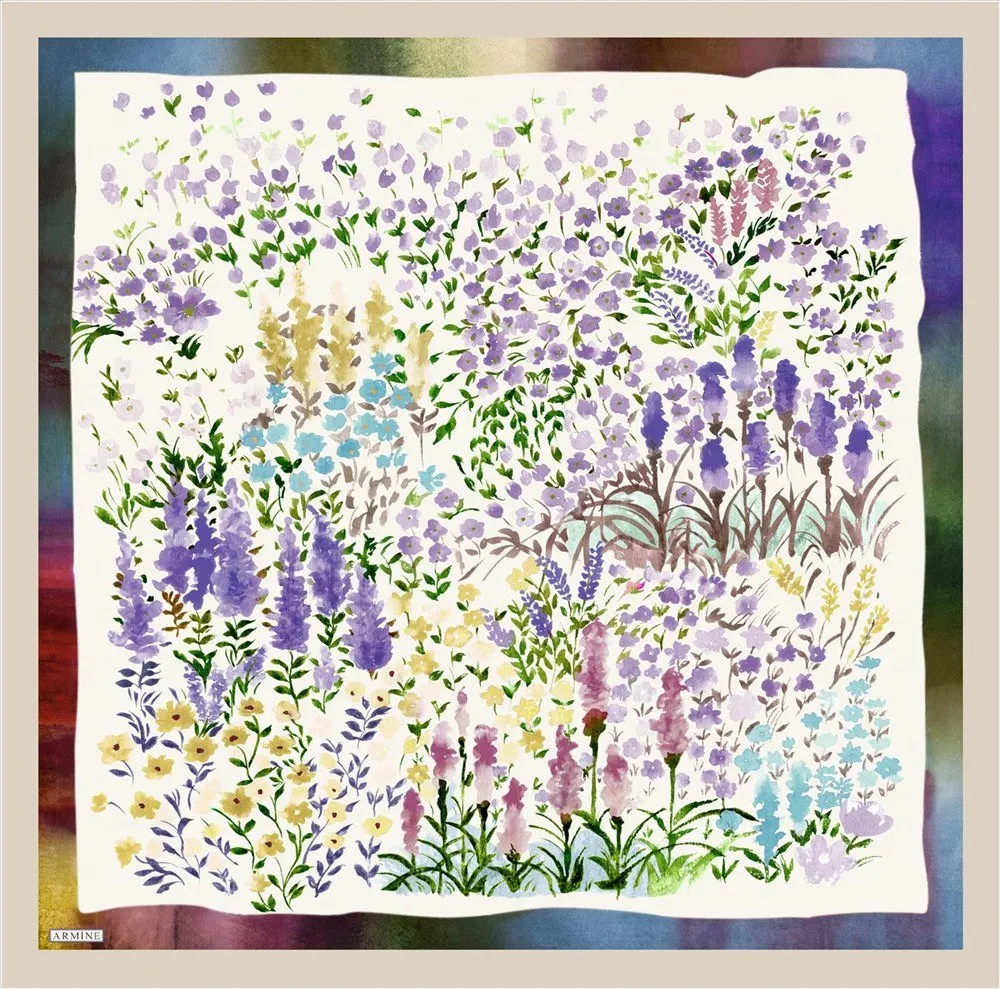 Armine Lily Women Silk Scarf No. 1