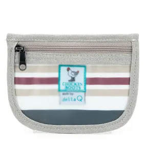 della Q Chicken Boots Stitch Marker Pouch - *Linen - Pebble