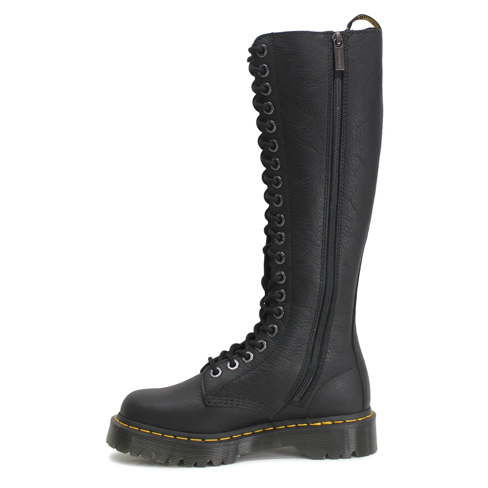 Dr. Martens 1B60 Bex Pisa Leather Women's Zip Up Boots - UK 5 - US 7 Women - EU 38