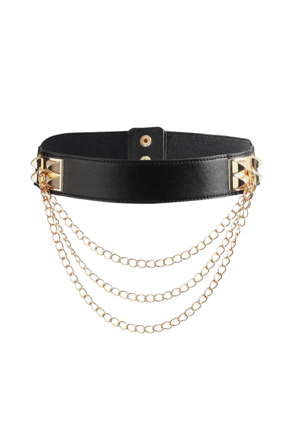 Elastic Belt with Chain