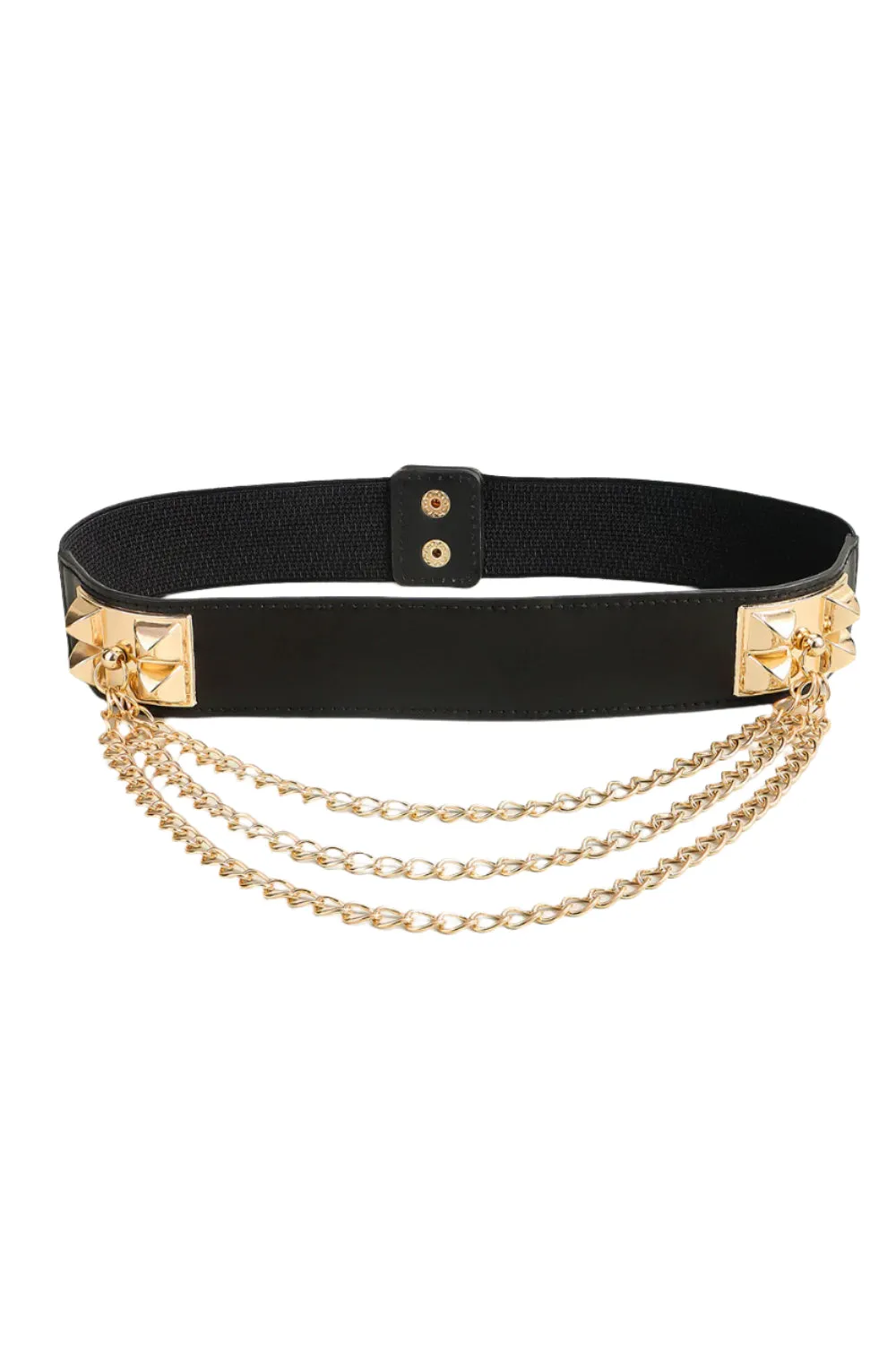 Elastic Belt with Chain
