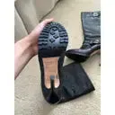 Jimmy Choo Maxima Leather Biker Boots (Pre-Loved)