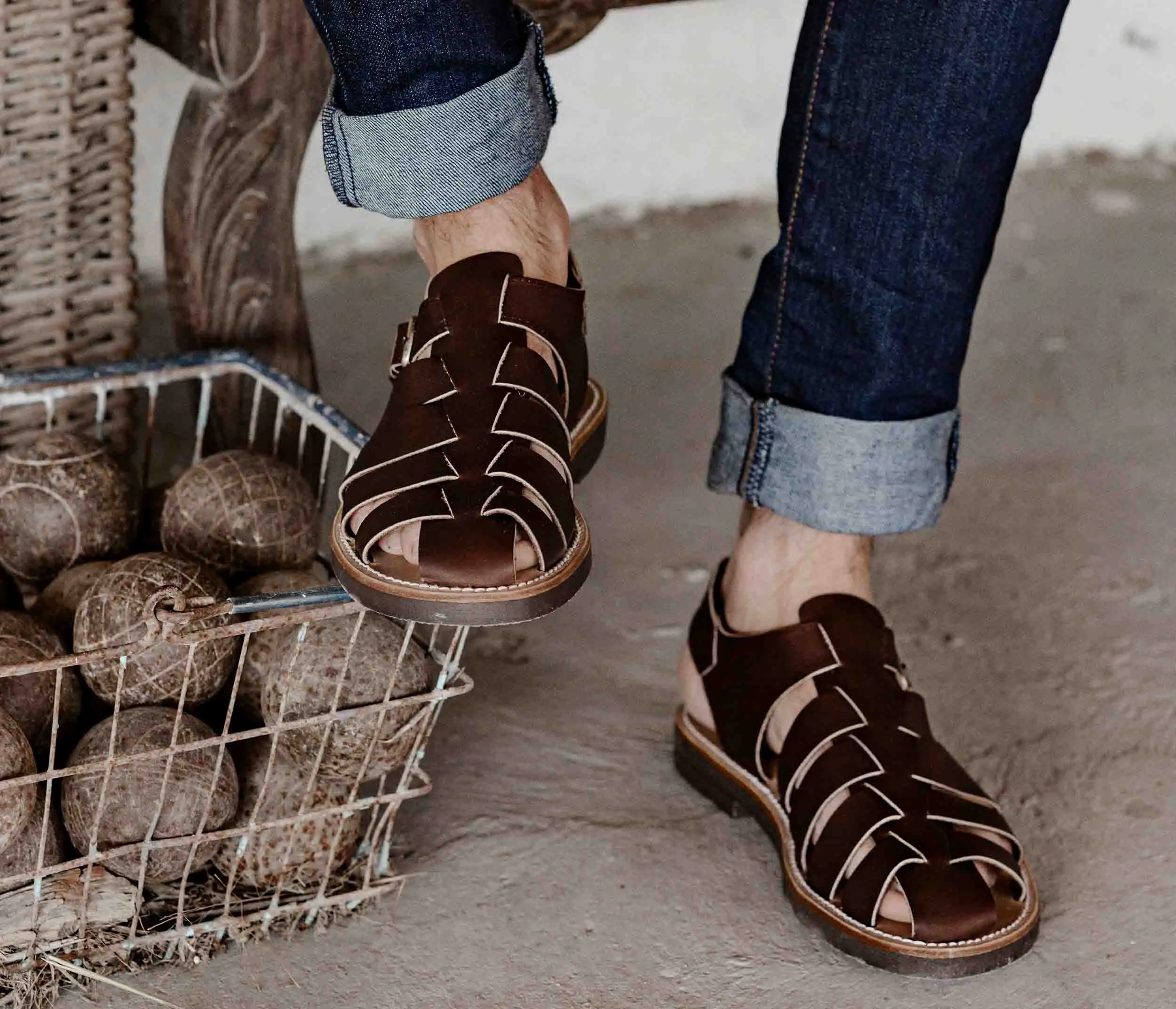 Jérôme Men's Sandal Coffee