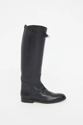 Kelly Black Jumping Boots