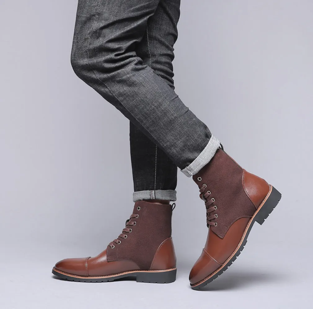 Men's Dress Boots Above Ankle