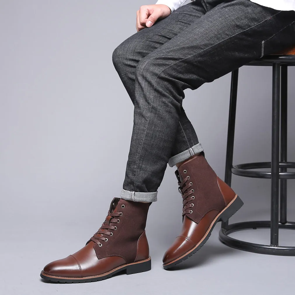Men's Dress Boots Above Ankle