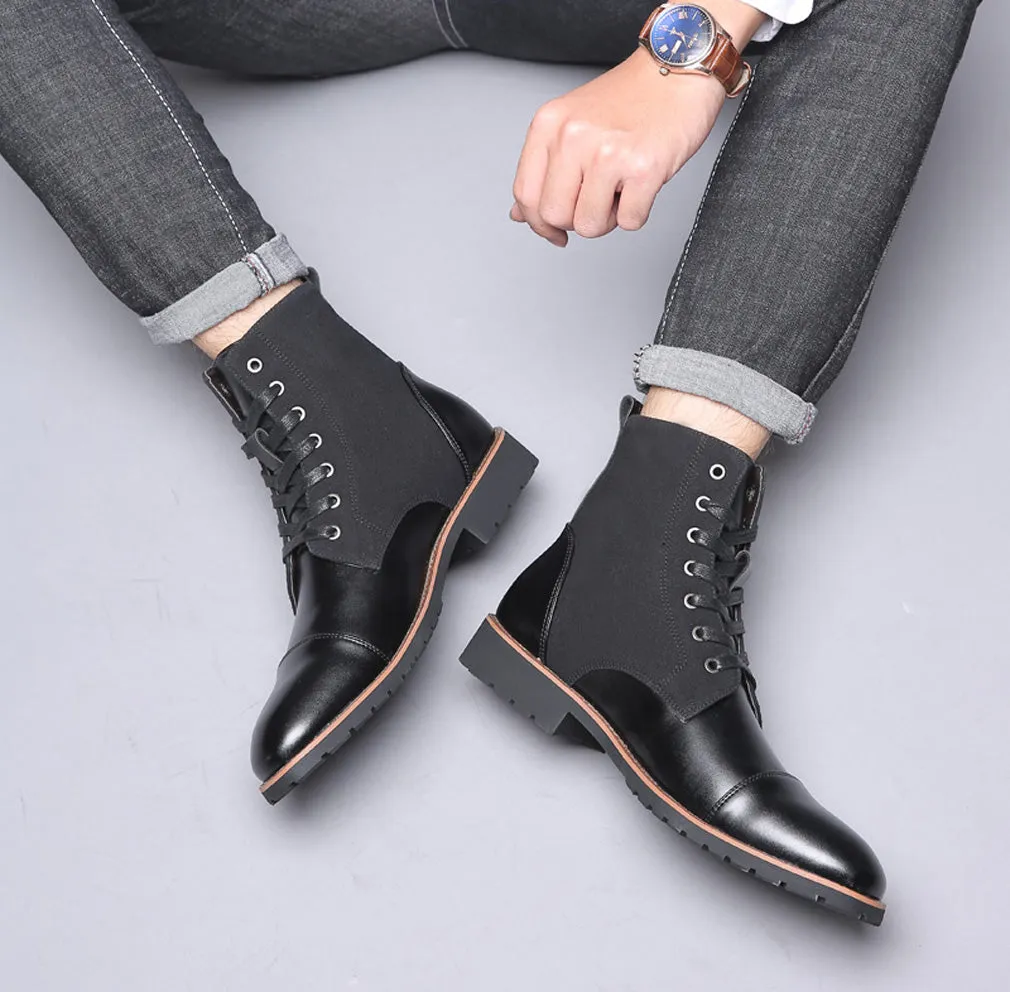 Men's Dress Boots Above Ankle