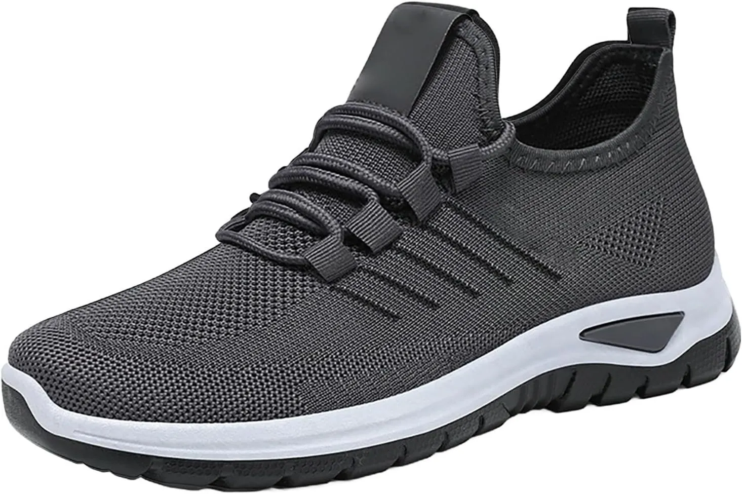 Men's Orthopedic Walking Shoes Solid Color Fashion Sneakers for Men 2025 Casual Mesh Summer Breathable Lightweight Closed Toe Lace up Casual Shoe