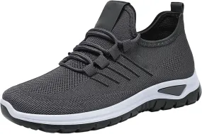 Men's Orthopedic Walking Shoes Solid Color Fashion Sneakers for Men 2025 Casual Mesh Summer Breathable Lightweight Closed Toe Lace up Casual Shoe