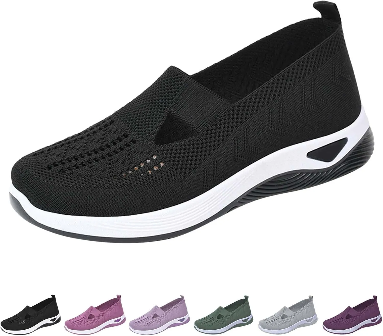 Orthopedic Shoes for Women 2025 New Women's Woven Mens Running Shoes Wide Casual Tennis Shoes Fashion Sneakers Brown Tennis Shoe Casual Loafers