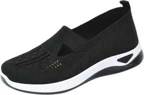 Orthopedic Shoes for Women 2025 New Women's Woven Mens Running Shoes Wide Casual Tennis Shoes Fashion Sneakers Brown Tennis Shoe Casual Loafers