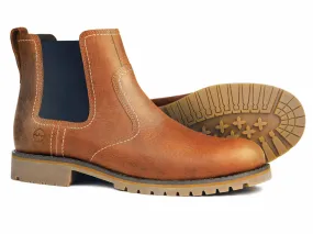 SALE Mens EXMOOR Boot Havana Leather with rubber sole by Orca Bay