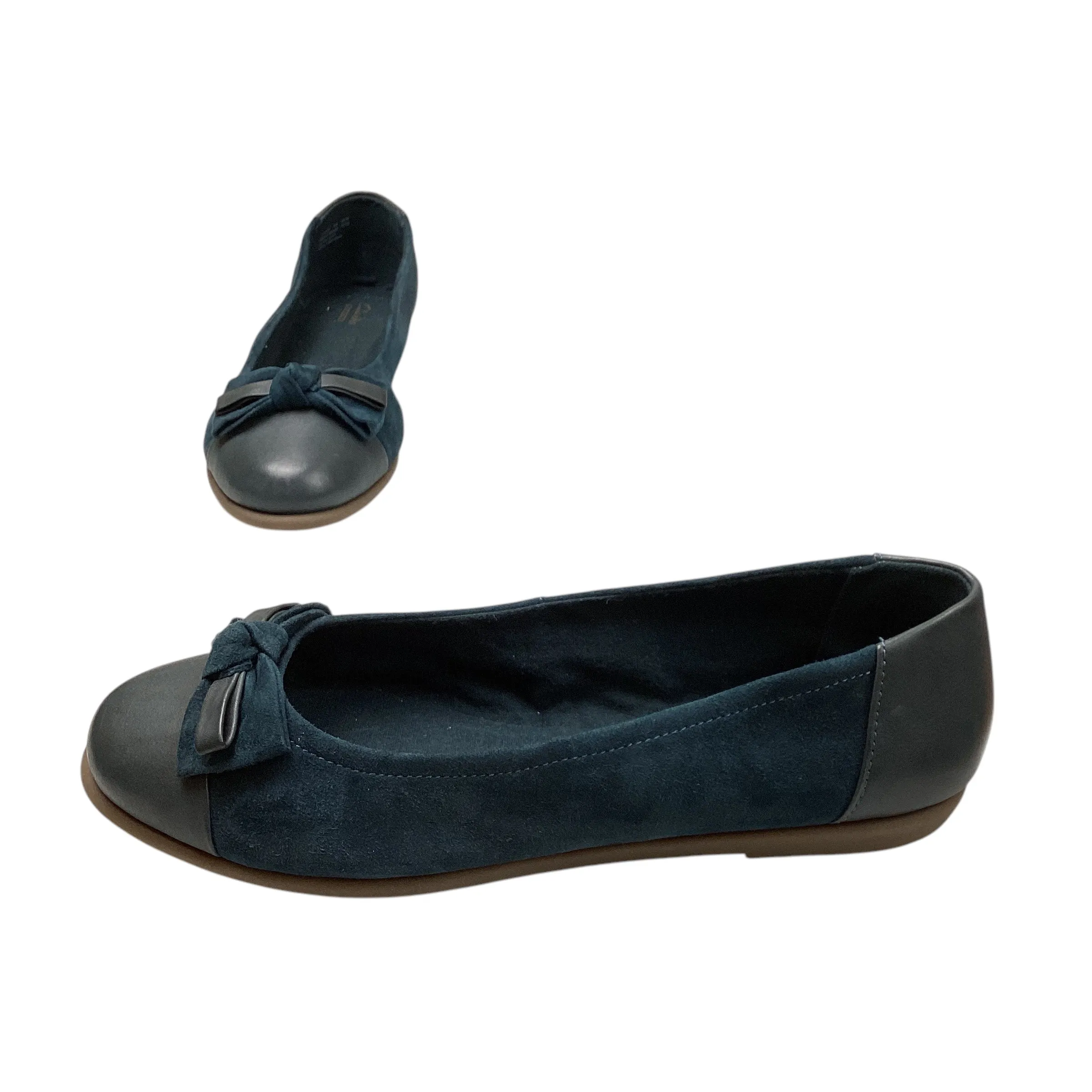 Shoes Flats By Clarks In Teal, Size: 11