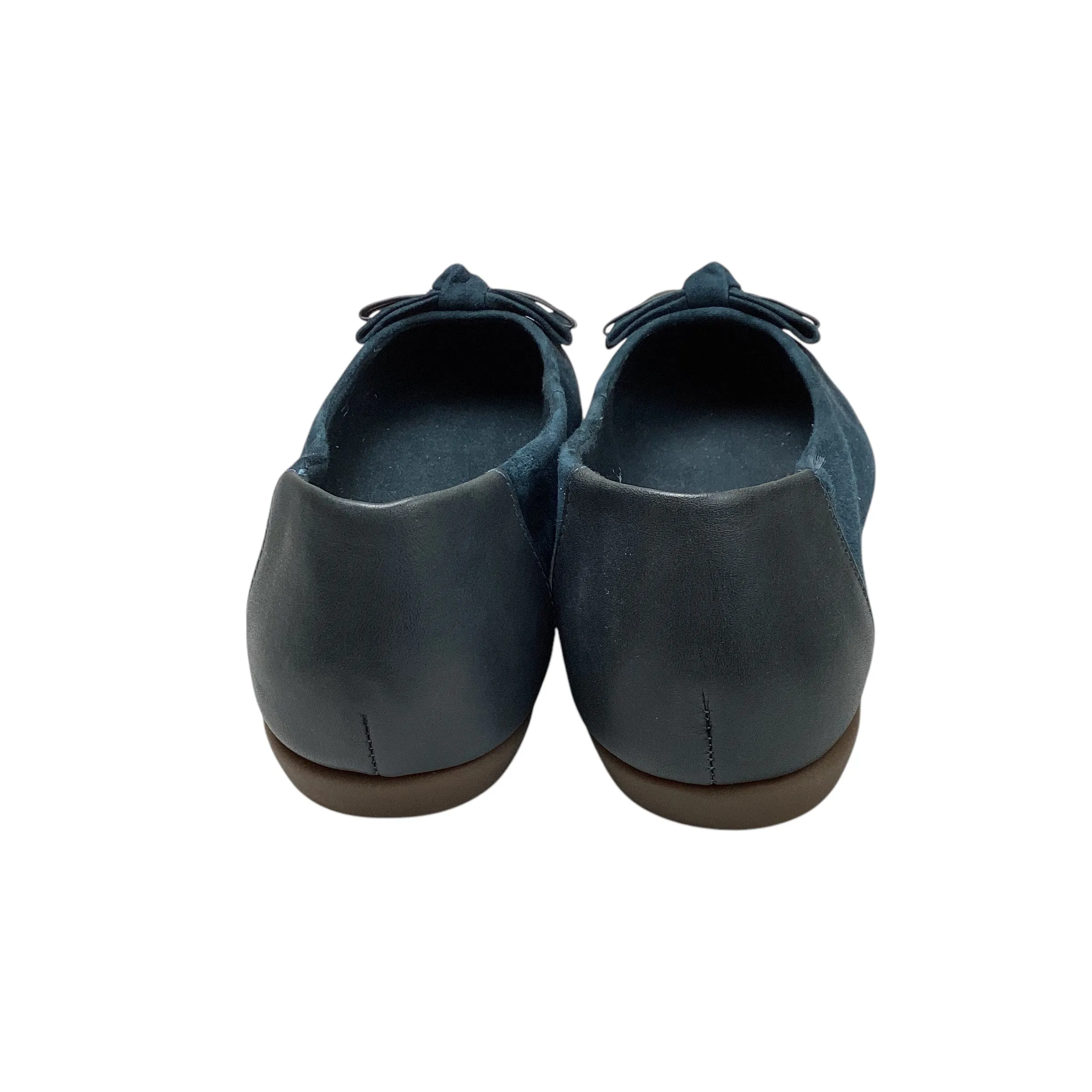 Shoes Flats By Clarks In Teal, Size: 11