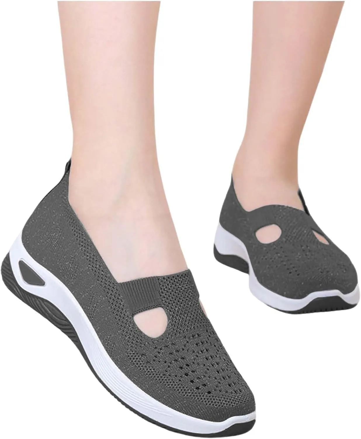 Women's Woven Orthopedic Breathable Soft Shoes Tennis Shoes Men Comfort Women's Shoes Casual Fashion Sneakers 2025 Platform Tennis Shoe Loafers Casual Slip On